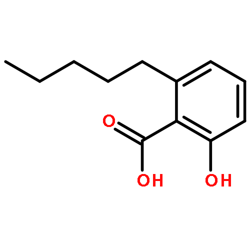 Benzoic acid, 2-hydroxy-6-pentyl-