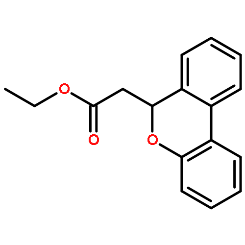 6H-Dibenzo[b,d]pyran-6-acetic acid, ethyl ester