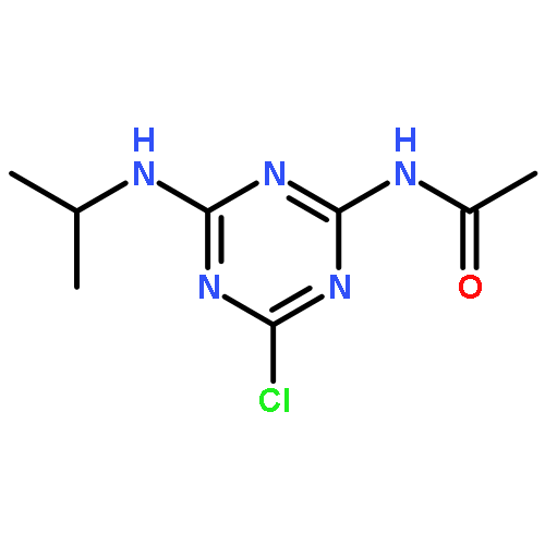 2-Chloro-4-acetamido-6-(isopropylamino)-s-triazine