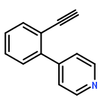 PYRIDINE, 4-(2-ETHYNYLPHENYL)-