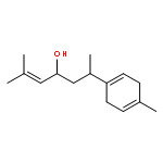 2-methyl-6-(4-methylcyclohexa-1,4-dien-1-yl)hept-2-en-4-ol