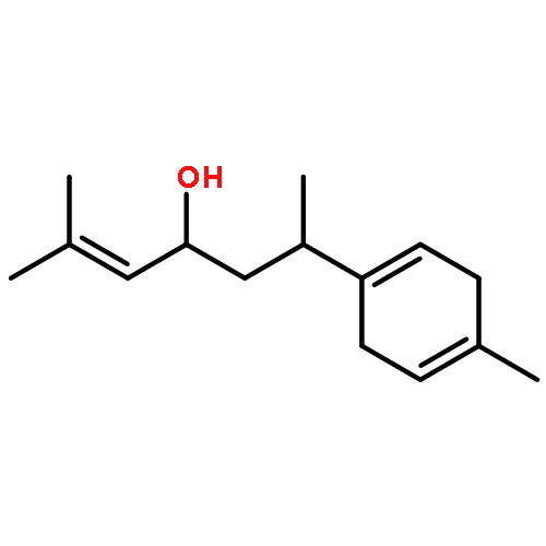 2-methyl-6-(4-methylcyclohexa-1,4-dien-1-yl)hept-2-en-4-ol