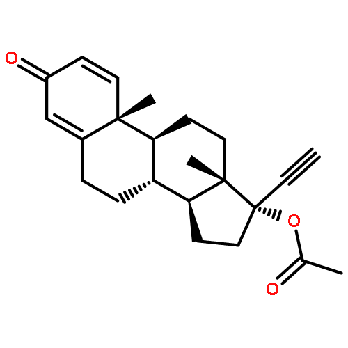 PREGNA-1,4-DIEN-20-YN-3-ONE, 17-(ACETYLOXY)-