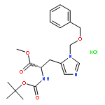 L-Histidine,N-[(1,1-dimethylethoxy)carbonyl]-3-[(phenylmethoxy)methyl]-, methyl ester,monohydrochloride (9CI)