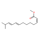 2,8,10-TRIDECATRIENOIC ACID, 12-METHYL-, METHYL ESTER, (Z,E,E)-