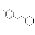 Benzene, 1-(2-cyclohexylethyl)-4-methyl-