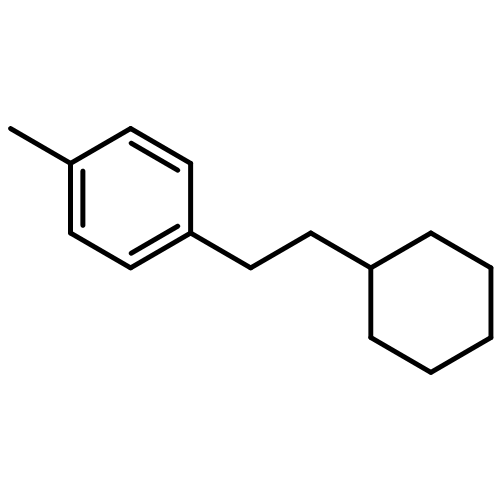 Benzene, 1-(2-cyclohexylethyl)-4-methyl-