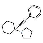 Pyrrolidine, 1-[1-(phenylethynyl)cyclohexyl]-