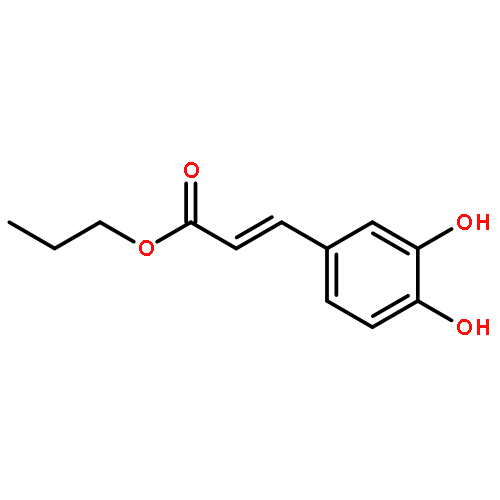 3,4-dihydroxy-trans-cinnamic acid propyl ester