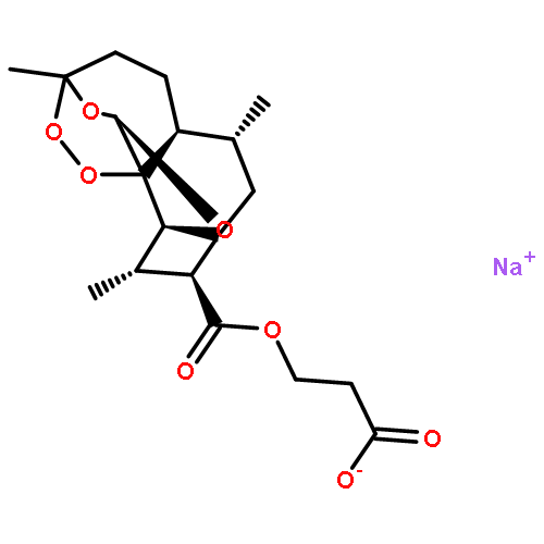 sodium 3-({[(5aS,6R,8aS,9R,10R,12R)-3,6,9-trimethyldecahydro-3,12-epoxy[1,2]dioxepino[4,3-i]isochromen-10-yl]carbonyl}oxy)propanoate