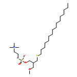 3,5-Dioxa-9-thia-4-phosphapentacosan-1-aminium,4-hydroxy-7-(methoxymethyl)-N,N,N-trimethyl-, inner salt, 4-oxide