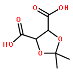 1,3-Dioxolane-4,5-dicarboxylic acid, 2,2-dimethyl-, (4R,5R)-