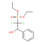 PHOSPHONIC ACID, (1,1-DIFLUORO-2-HYDROXY-2-PHENYLETHYL)-, DIETHYL ESTER