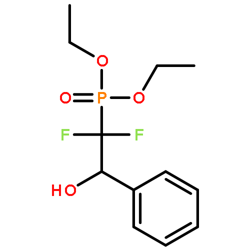 PHOSPHONIC ACID, (1,1-DIFLUORO-2-HYDROXY-2-PHENYLETHYL)-, DIETHYL ESTER