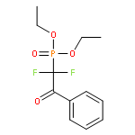 Phosphonic acid, (1,1-difluoro-2-oxo-2-phenylethyl)-, diethyl ester