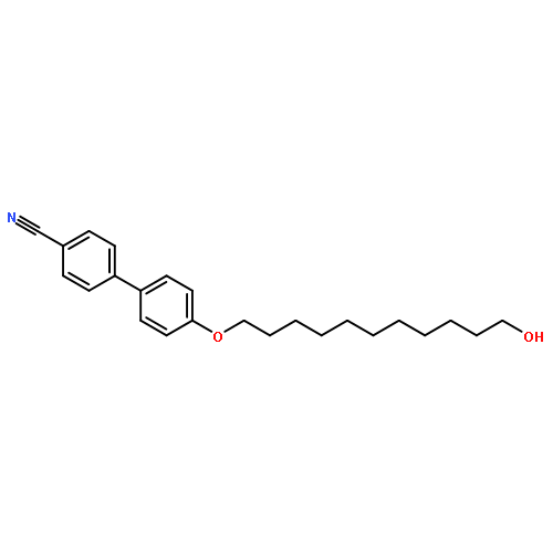 [1,1'-Biphenyl]-4-carbonitrile, 4'-[(11-hydroxyundecyl)oxy]-