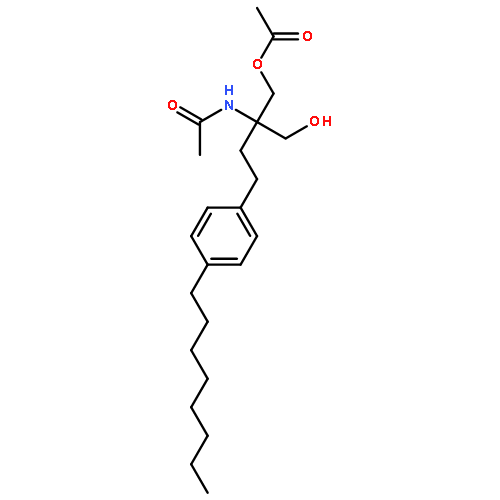 Acetamide,N-[(1R)-1-[(acetyloxy)methyl]-1-(hydroxymethyl)-3-(4-octylphenyl)propyl]-