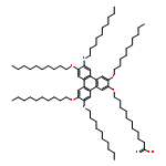 Undecanoic acid,11-[[3,6,7,10,11-pentakis(decyloxy)-2-triphenylenyl]oxy]-