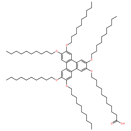 Undecanoic acid,11-[[3,6,7,10,11-pentakis(decyloxy)-2-triphenylenyl]oxy]-