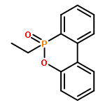 6H-DIBENZ[C,E][1,2]OXAPHOSPHORIN, 6-ETHYL-, 6-OXIDE