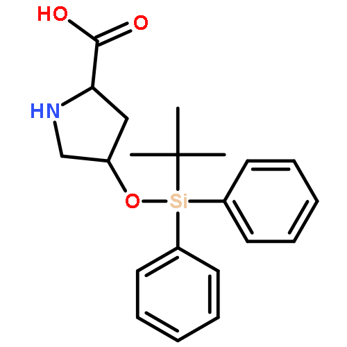 D-Proline, 4-[[(1,1-dimethylethyl)diphenylsilyl]oxy]-, (4S)-