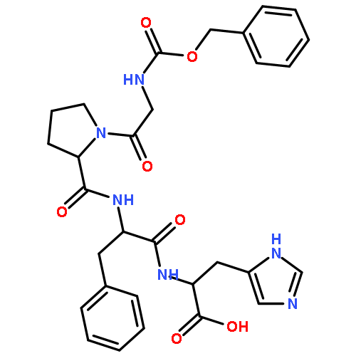 L-Histidine, N-[(phenylmethoxy)carbonyl]glycyl-L-prolyl-L-phenylalanyl-