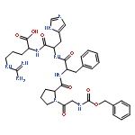 L-Arginine,N-[(phenylmethoxy)carbonyl]glycyl-L-prolyl-L-phenylalanyl-L-histidyl-