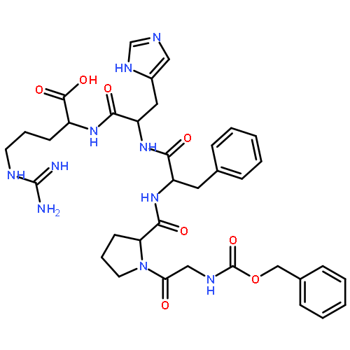 L-Arginine,N-[(phenylmethoxy)carbonyl]glycyl-L-prolyl-L-phenylalanyl-L-histidyl-