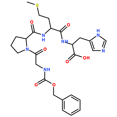 L-Histidine, N-[(phenylmethoxy)carbonyl]glycyl-L-prolyl-L-methionyl-