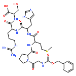 L-Serine,N-[(phenylmethoxy)carbonyl]glycyl-L-prolyl-L-methionyl-L-histidyl-L-arginyl-