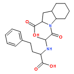 1H-Indole-2-carboxylicacid, 1-[2-[(1-carboxy-3-phenylpropyl)amino]-1-oxopropyl]octahydro-