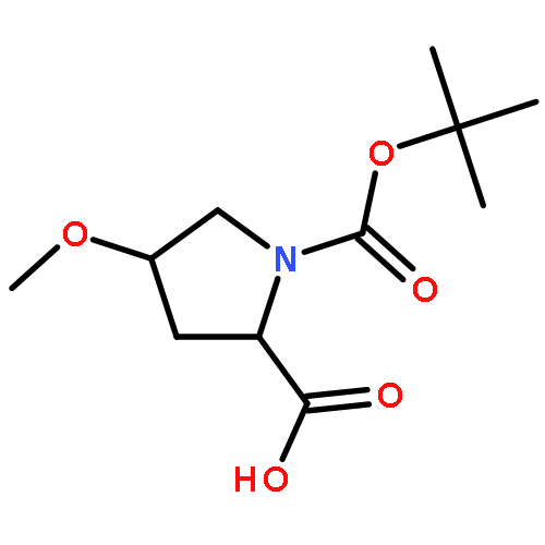 (2S,4R)-1-(tert-Butoxycarbonyl)-4-methoxypyrrolidine-2-carboxylic acid