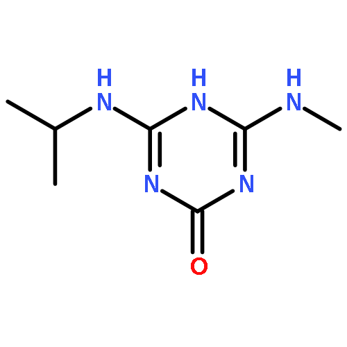 1,3,5-Triazin-2(1H)-one,4-(methylamino)-6-[(1-methylethyl)amino]-