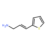 2-PROPEN-1-AMINE, 3-(2-THIENYL)-, (E)-