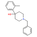 4-Piperidinol, 4-(2-methylphenyl)-1-(phenylmethyl)-