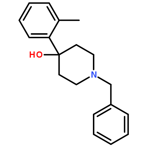 4-Piperidinol, 4-(2-methylphenyl)-1-(phenylmethyl)-