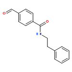 Benzamide, 4-formyl-N-(2-phenylethyl)-