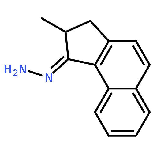 1H-Benz[e]inden-1-one, 2,3-dihydro-2-methyl-, hydrazone