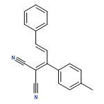 Propanedinitrile, [1-(4-methylphenyl)-3-phenyl-2-propenylidene]-