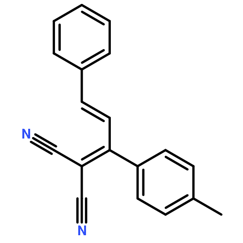 Propanedinitrile, [1-(4-methylphenyl)-3-phenyl-2-propenylidene]-