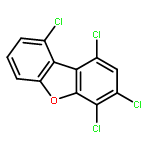 Dibenzofuran,1,3,4,9-tetrachloro-