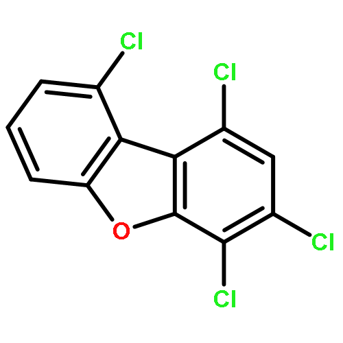 Dibenzofuran,1,3,4,9-tetrachloro-