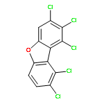 1,2,3,8,9-pentachlorodibenzofuran