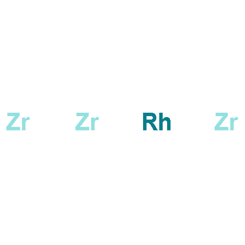 Rhodium, compd. with zirconium (1:3)