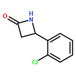 2-AZETIDINONE, 4-(2-CHLOROPHENYL)-