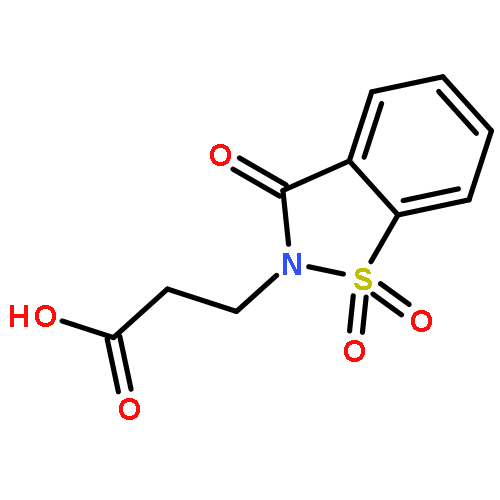 3-(1,1-Dioxido-3-oxobenzo[d]isothiazol-2(3H)-yl)propanoic acid