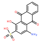 4-Amino-9,10-dihydro-1-hydroxy-9,10-dioxo-2-anthracenesulfonic acid