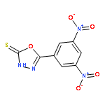 1,3,4-Oxadiazole-2(3H)-thione, 5-(3,5-dinitrophenyl)-