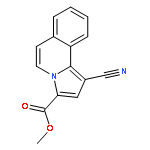 Pyrrolo[2,1-a]isoquinoline-3-carboxylic acid, 1-cyano-, methyl ester