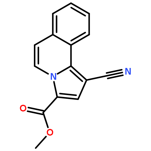 Pyrrolo[2,1-a]isoquinoline-3-carboxylic acid, 1-cyano-, methyl ester